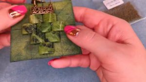 Бусы из нефрита своими руками... Процесс