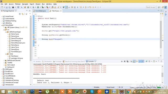 Selenium Tutorial | assertEquals() in Selenium|TestNG|Selenium automation java смотреть онлайн