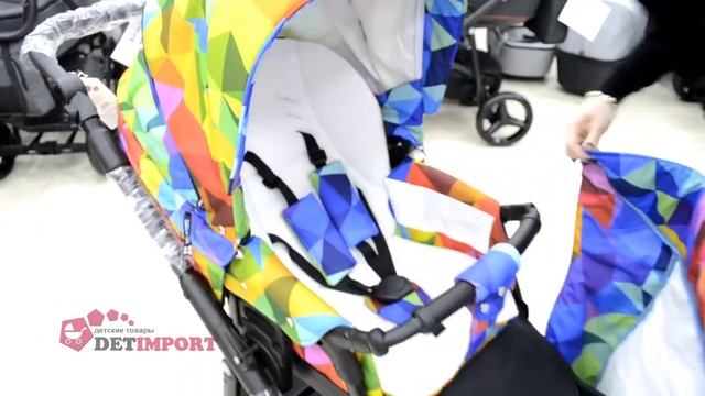 Обзор детской коляски Adamex Reggio 3 в 1 (цвет 123) смотреть онлайн