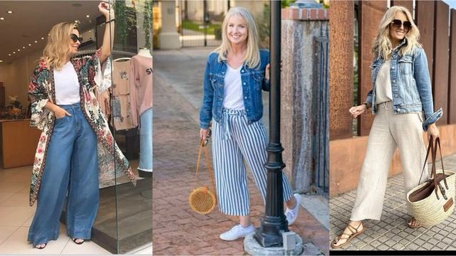 КАК ОДЕТЬСЯ ЖЕНЩИНАМ 50 60 ЛЕТ ВЕСНОЙ ❤️ЛЕТОМ смотреть онлайн