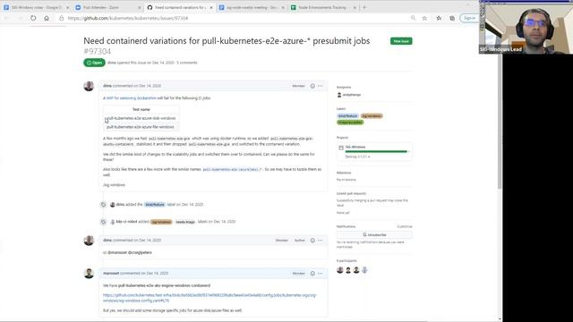 Kubernetes SIG Windows 20210119 смотреть онлайн