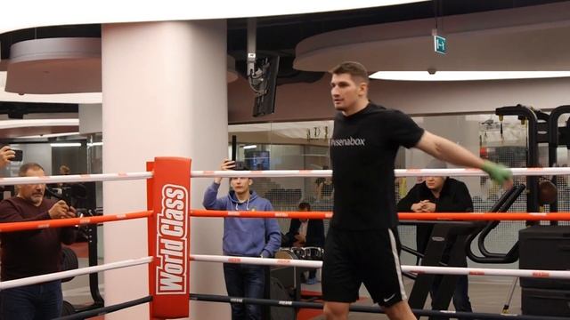 Тренировка Алексея Папина перед боем с Силлахом смотреть онлайн