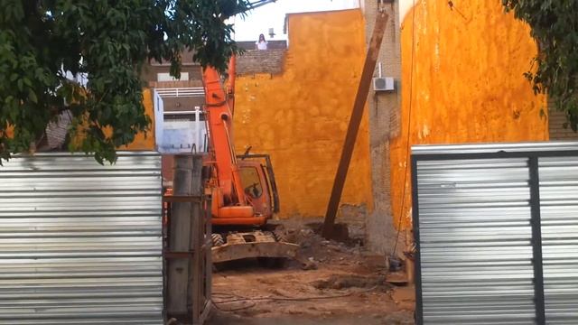 Doosan daewoo 210 wv con brazo especial para cimentaciones especiales #1 смотреть онлайн