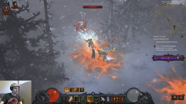 Diablo 3 / SE10 / Rank 67 leapquake / SE push series ( gameplay / commentary ) смотреть онлайн