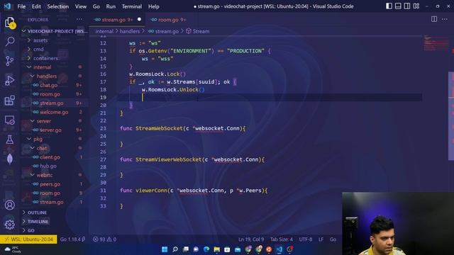 GOLANG Video Conferencing And Live Streaming - [ PART 12 ] - Full Stack Project #pion #webRTC смотреть онлайн
