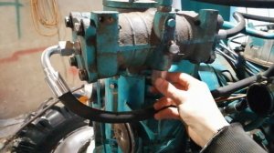 насос - дозатор на т-40 с родной колонкой