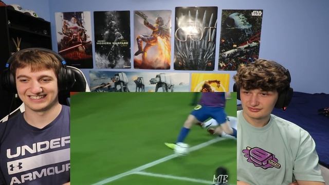 Americans React to 20 Lionel Messi Dribbles That Shocked The World смотреть онлайн
