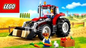 LEGO City 60287 Трактор Обзор набора лего сити