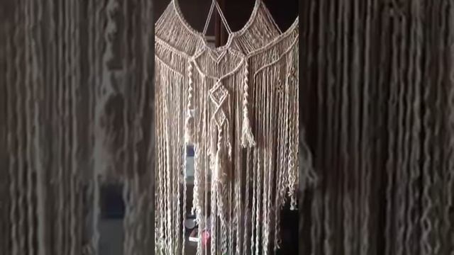 Свадебная арка\штора в технике макраме смотреть онлайн