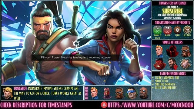 MCOC: Act 7.2.6 - Energy Adoption: Fire & Shifting Immunity - Gwenmaster (Book 2, Act 1.2)Tips/Guid