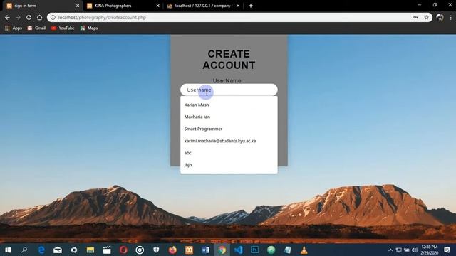 Login system using HTML, CSS and PHP смотреть онлайн