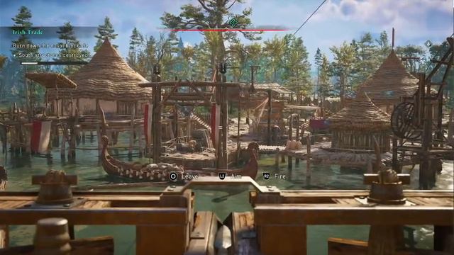 Assassins Creed Valhalla: Wrath of the Druids dlc part 1: Going to Ireland using new setup. смотреть онлайн