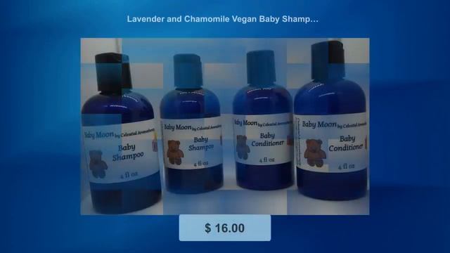Lavender and Chamomile Vegan Baby Shampoo and Conditioner set смотреть онлайн