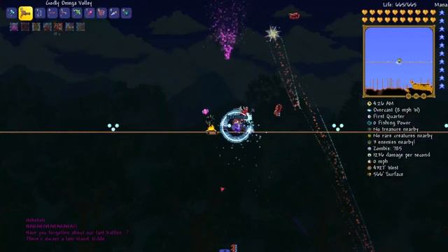 Terraria Shen Doragon Fight! (Ancients Awakened Mod)