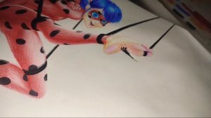 Final Drawing ticklish Marinette Ladybug Tied Tickled Tickling Feet Soles Trapped