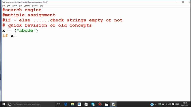 Python tutorial in Hindi 24 : basics for search engine concept part 2 , quick revision смотреть онлайн