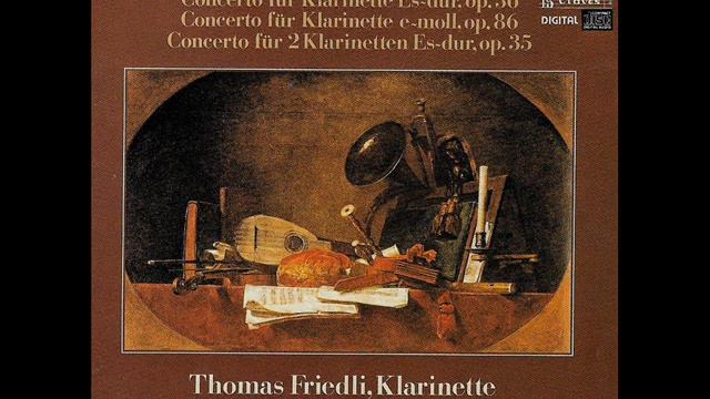 Concerto für 2 Klarinetten Op. 35 Krommer Antony Pay und Thomas Friedli English Chamber Orchestra смотреть онлайн