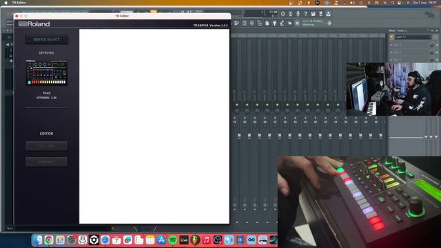 MAKING A MUSIC WITH Hardware ROLAND TR-6S AND and TB-03 /NOVATION BASS Station || (ANALOG SYNTH) смотреть онлайн