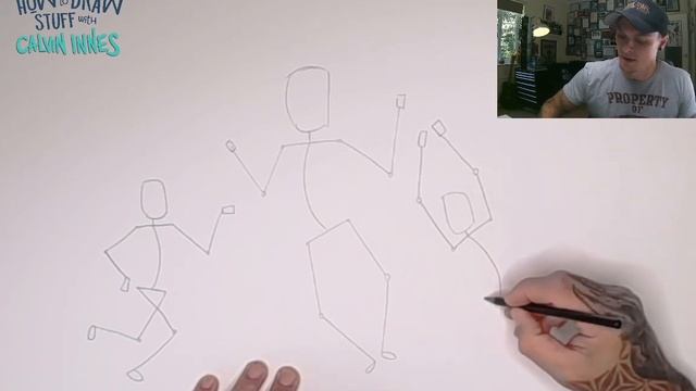 How to draw a stickman (that will help you draw better people) смотреть онлайн