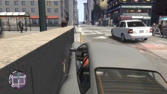 Петр Гланц озвучивает навигатор GTA IV смотреть онлайн