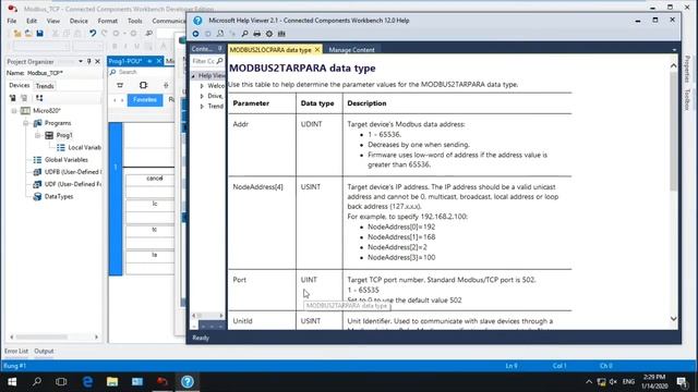 การใช้งาน Micro820 สื่อสารกับอุปกรณ์ที่รองรับ Modbus TCP смотреть онлайн