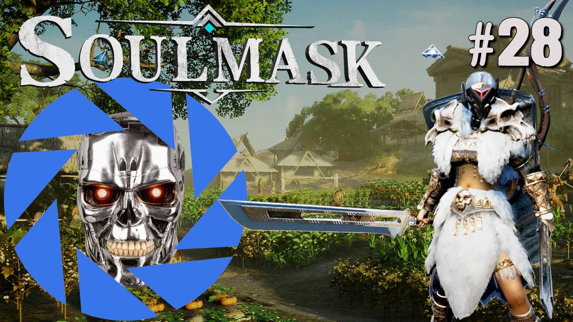 ИДЁМ К ФИНАЛЬНОМУ ТЕРМИНАТОРУ В ПОРТАЛЬНОЕ ПОДЗЕМЕЛЬЕ SOULMASK. №28 смотреть онлайн