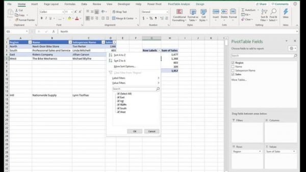 Excel Tutorial - Clear Pivot Cache