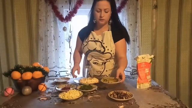 Мастер-класс "Ох, оливье" - салат "Рождественский венок" смотреть онлайн