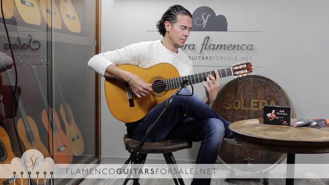 Jerónimo Pérez 2021 flamenco guitar for sale played by Alberto Fernández смотреть онлайн