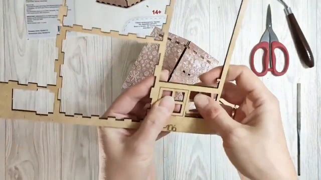 New year decoration ideas. Winter house tutorial/ Новогодний домик. Декор заготовки. Мастер-класс / смотреть онлайн