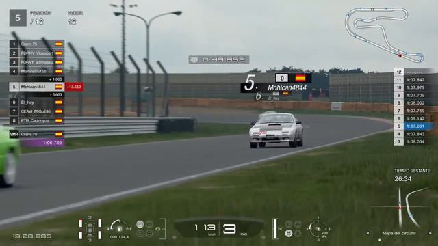 Liga Gran Turismo Sport VRG 3 | Tsukuba - Mazda RX7 GT-X FC | Sala B смотреть онлайн