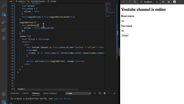React.js Darija - SetState - ٍState كيفاش تبدل смотреть онлайн