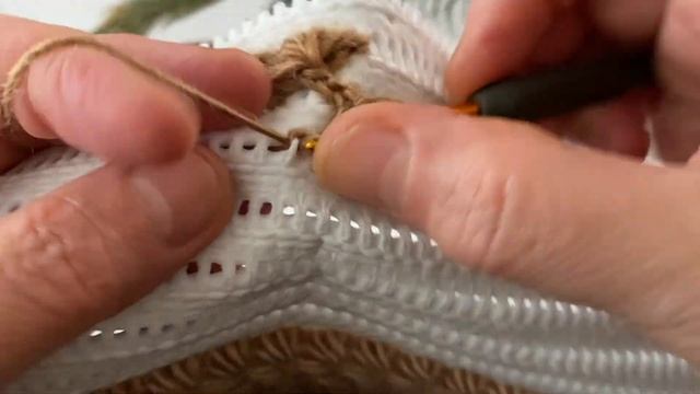 Halı Kaydırmaz Üzerine, Yeni Tasarım, Tığ Işi Yıldız Modeli, Paspas, Seccade Yapımı