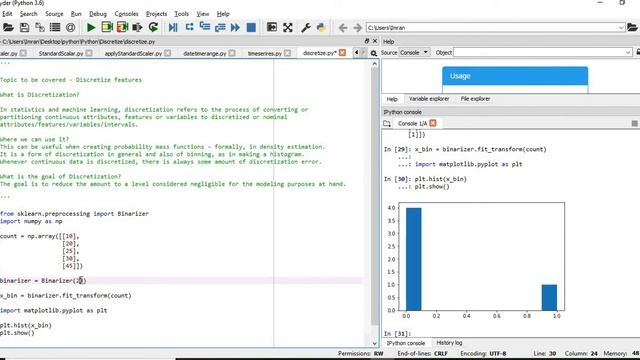 Python for Machine Learning | Preprocessing | Discretize Continuous features - P75 смотреть онлайн