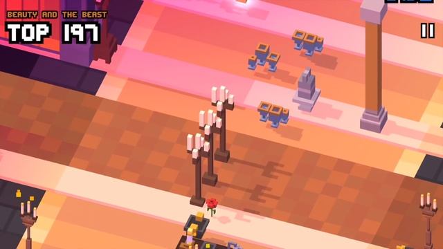 Disney Crossy Road Secret Character - THE ROSE - Beauty And The Beast Update смотреть онлайн