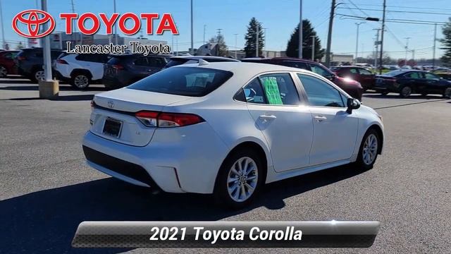 Certified 2021 Toyota Corolla LE, East Petersburg, PA P0255 смотреть онлайн