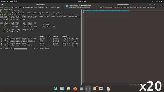 How to install ONLYOFFICE on Pop!_OS 22.04 смотреть онлайн