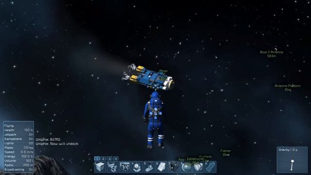 Space Engineers - Drone Mod Demo v3 смотреть онлайн