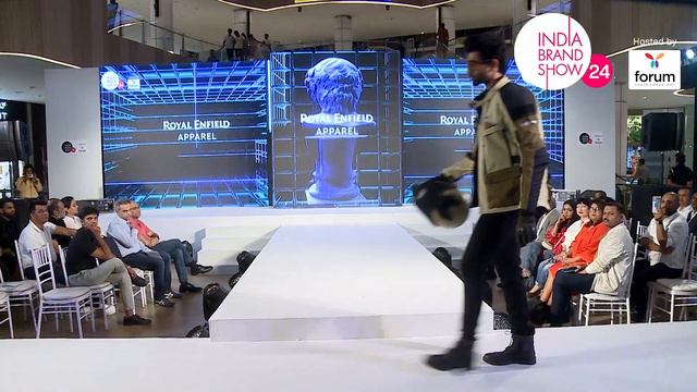 India Fashion Forum 2024: Royal Enfield at India Brand Show 2024 смотреть онлайн