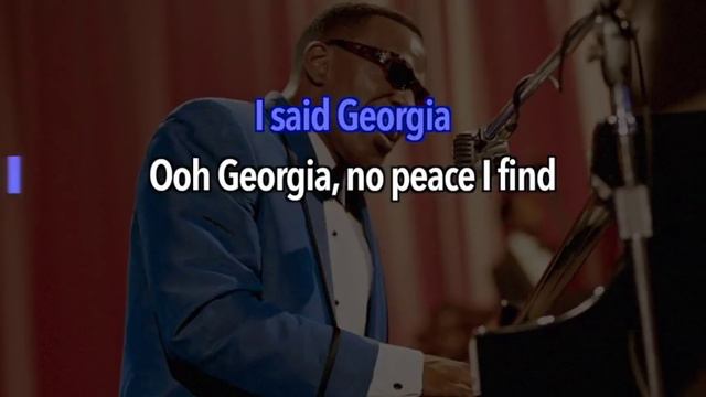 Ray Charles - Georgia On My Mind (Karaoke) смотреть онлайн