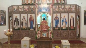 Пасхальная служба в церкви в честь иконы Божьей Матери «Утоли мои печали»
