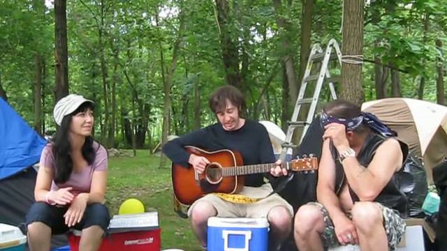 Joshua Lanza на фестивале JetLAG - 2009. Высоцкий. Москва - Одесса смотреть онлайн