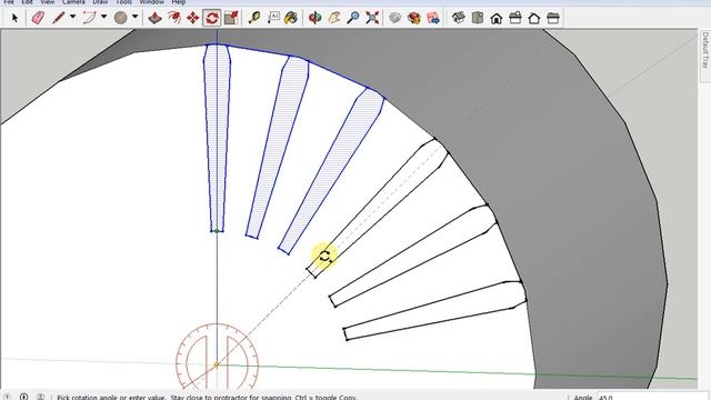 ELECTRIC MOTOR ROTOR DRAWING WITH GOOGLE SKETCHUP смотреть онлайн