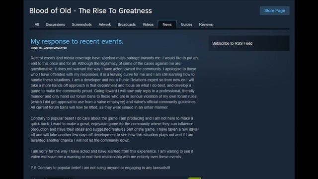 Dirty Devs: Blood of Old Developer threatens DMCA and Lawsuit against me смотреть онлайн