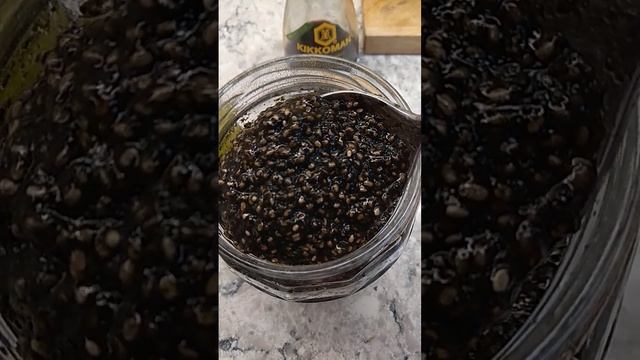 Как сделать чёрную икру из семян ЧИА. Очень вкусная и полезная... смотреть онлайн