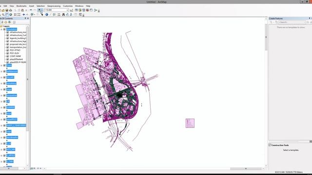 How to convert an AutoCAD file (dwg) to a geodatabase in ArcMap смотреть онлайн