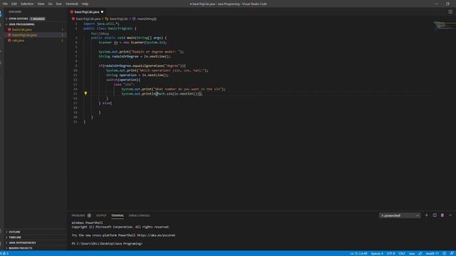 Basic Trig Calculator in Java (Sin, Cos, Tan) смотреть онлайн