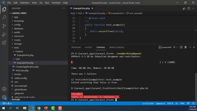 Laravel Testing - Tutorial PHPUnit pada Laravel смотреть онлайн