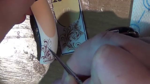 ОБЪЁМНЫЕ ВЕНЗЕЛЯ НА НОГТЯХ/РИСУЕМ ОБЪЁМНЫЕ ВЕНЗЕЛЯ/ДИЗАЙН НОГТЕЙ/Nail art painting смотреть онлайн