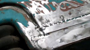 Мотоцикл Урал ремонт коляски (часть 1.)